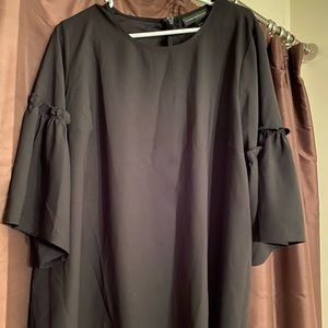 Lane Bryant Black Pls Sz 18/20 Top